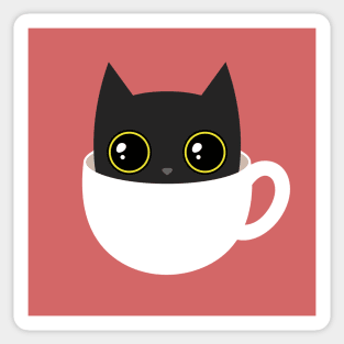 Coffee cat Sticker